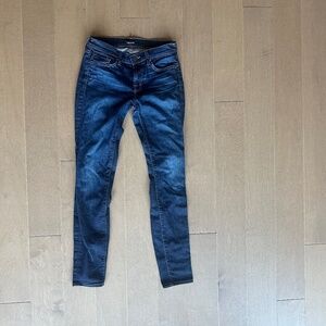 J brand 811 skinny mid-rise  jeans size 27 dark vintage wash